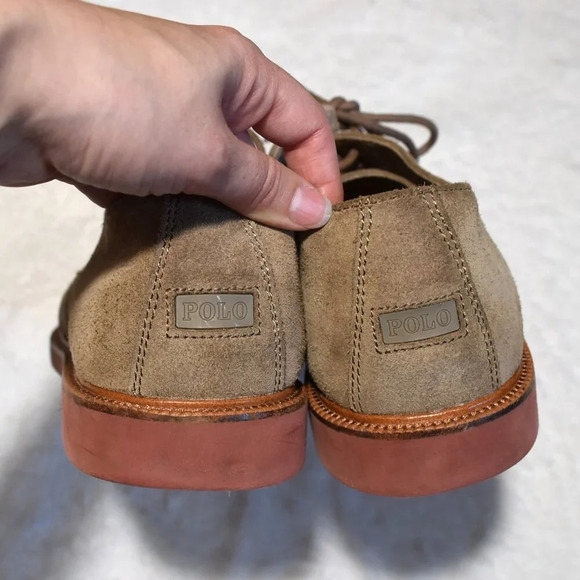 Polo Ralph Lauren Mens Oxford Shoes Torrington Sz 11.5 Suede Preppy Academia main image 15